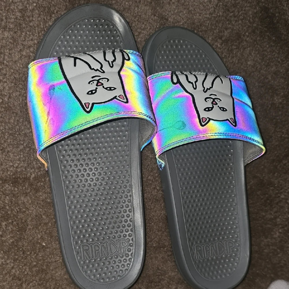 Ripndip Iridescent Cat Slides